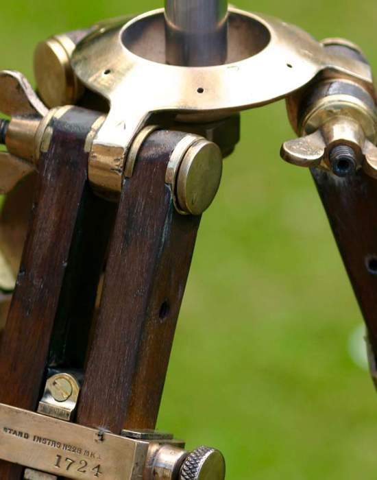 #0005: Walnut Tripod Theatre Light